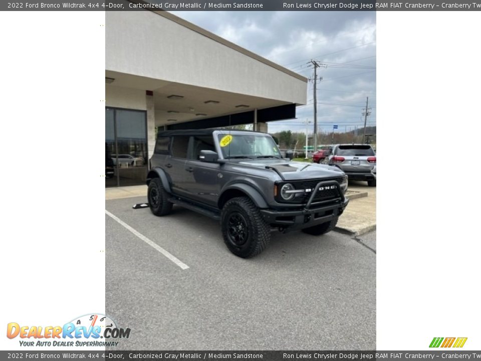 Carbonized Gray Metallic 2022 Ford Bronco Wildtrak 4x4 4-Door Photo #1