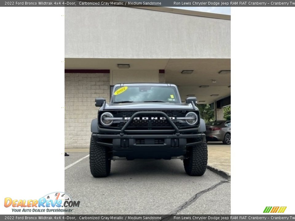 Carbonized Gray Metallic 2022 Ford Bronco Wildtrak 4x4 4-Door Photo #3