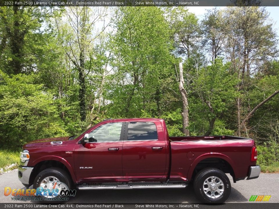 Delmonico Red Pearl 2022 Ram 2500 Laramie Crew Cab 4x4 Photo #1