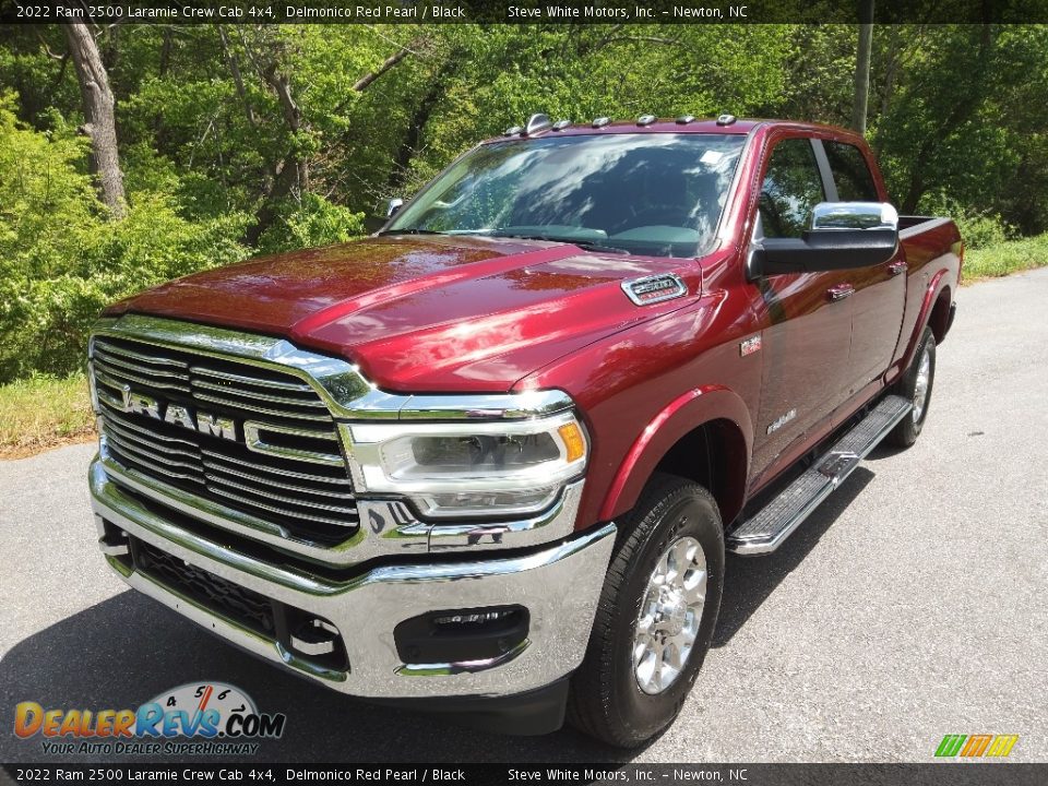 2022 Ram 2500 Laramie Crew Cab 4x4 Delmonico Red Pearl / Black Photo #2