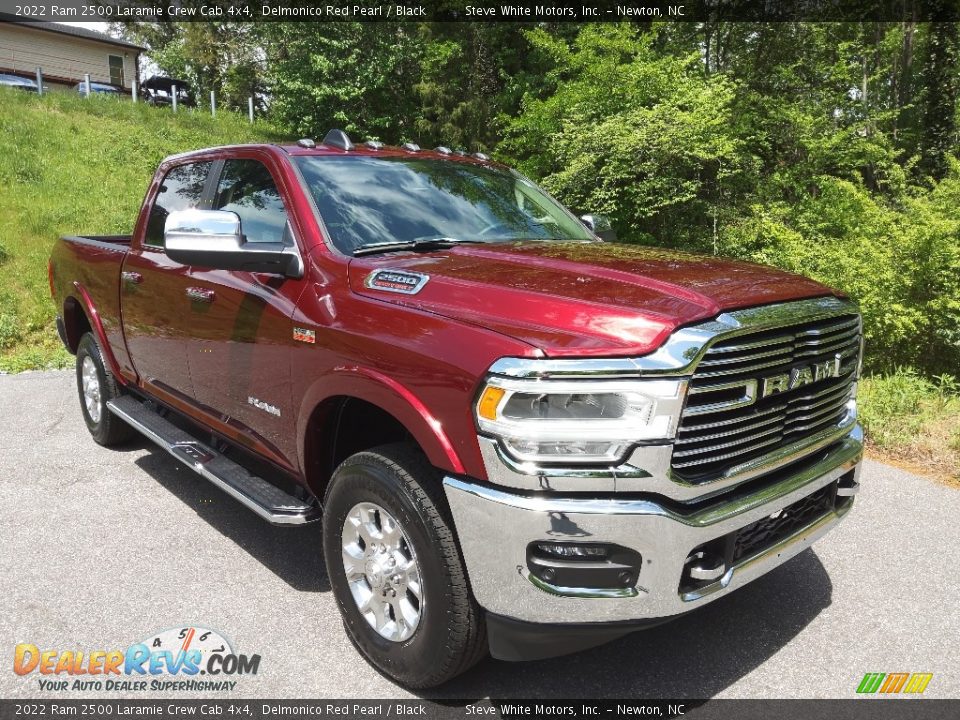 2022 Ram 2500 Laramie Crew Cab 4x4 Delmonico Red Pearl / Black Photo #4