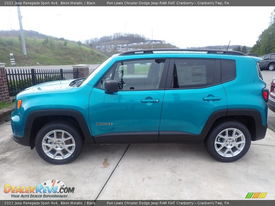 2022 Jeep Renegade Sport 4x4 Bikini Metallic / Black Photo #2