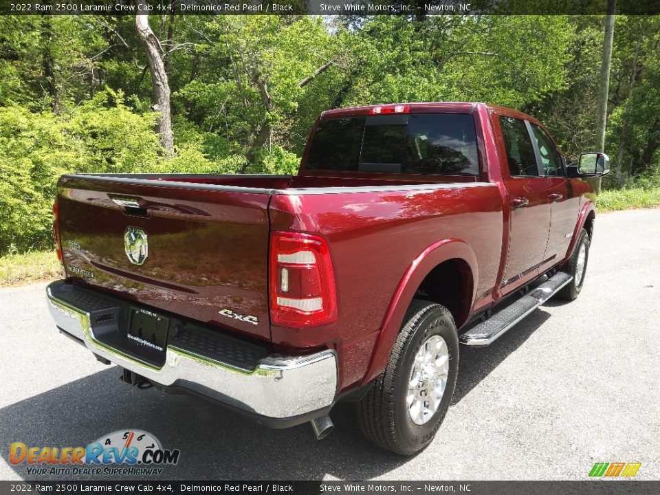 2022 Ram 2500 Laramie Crew Cab 4x4 Delmonico Red Pearl / Black Photo #6