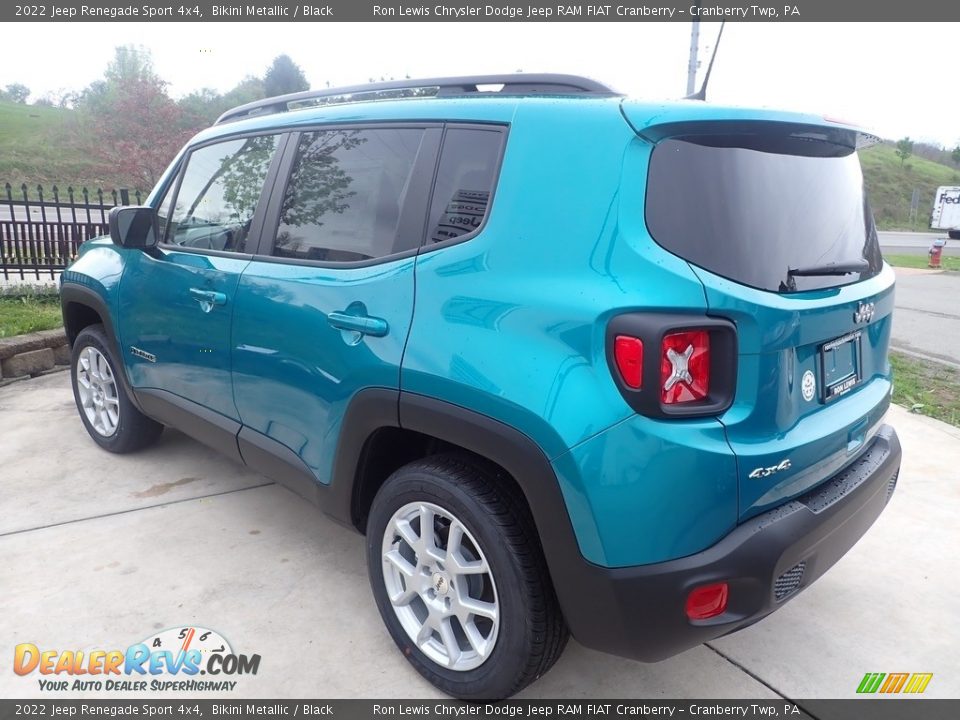 2022 Jeep Renegade Sport 4x4 Bikini Metallic / Black Photo #3