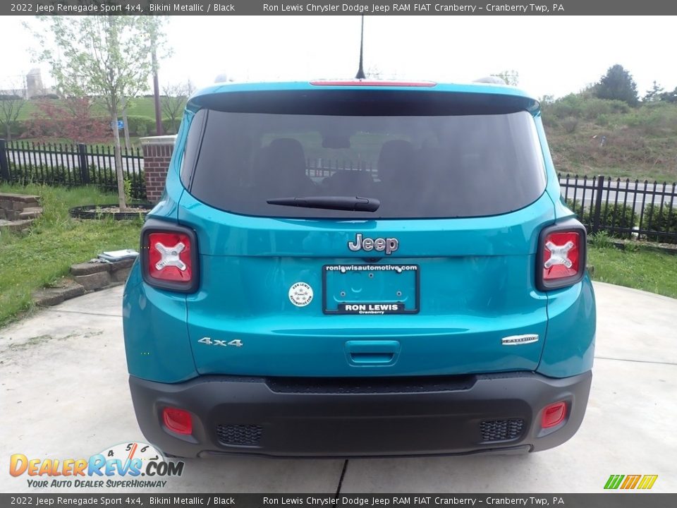 2022 Jeep Renegade Sport 4x4 Bikini Metallic / Black Photo #4