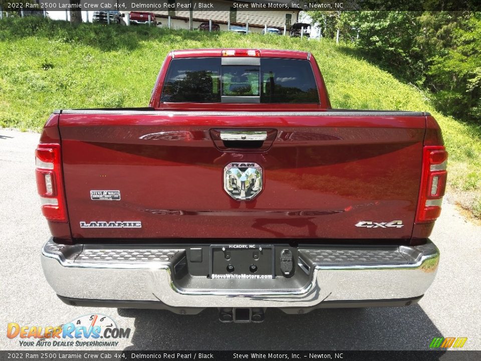 2022 Ram 2500 Laramie Crew Cab 4x4 Delmonico Red Pearl / Black Photo #7