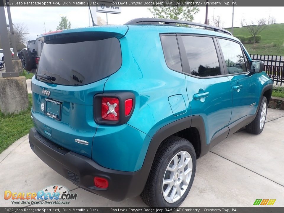 2022 Jeep Renegade Sport 4x4 Bikini Metallic / Black Photo #5