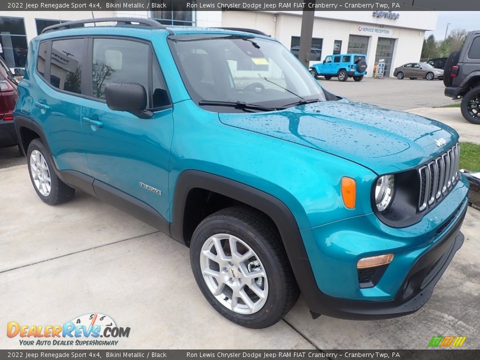 2022 Jeep Renegade Sport 4x4 Bikini Metallic / Black Photo #7