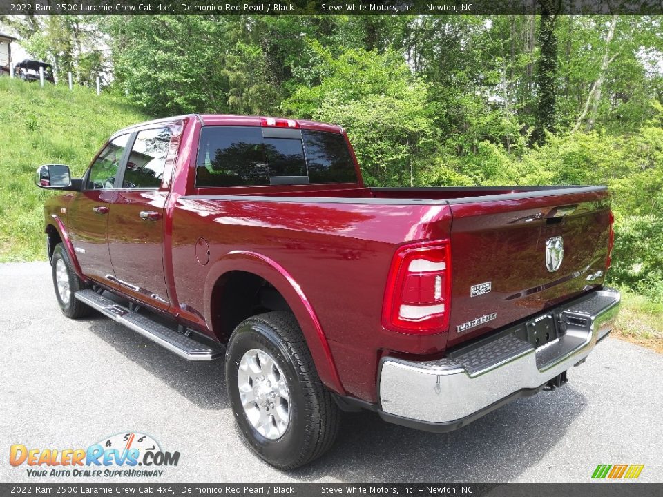 2022 Ram 2500 Laramie Crew Cab 4x4 Delmonico Red Pearl / Black Photo #9