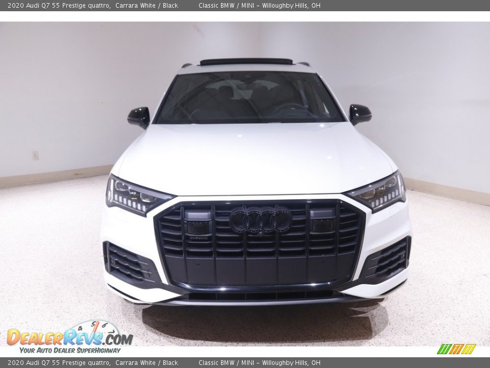 2020 Audi Q7 55 Prestige quattro Carrara White / Black Photo #2