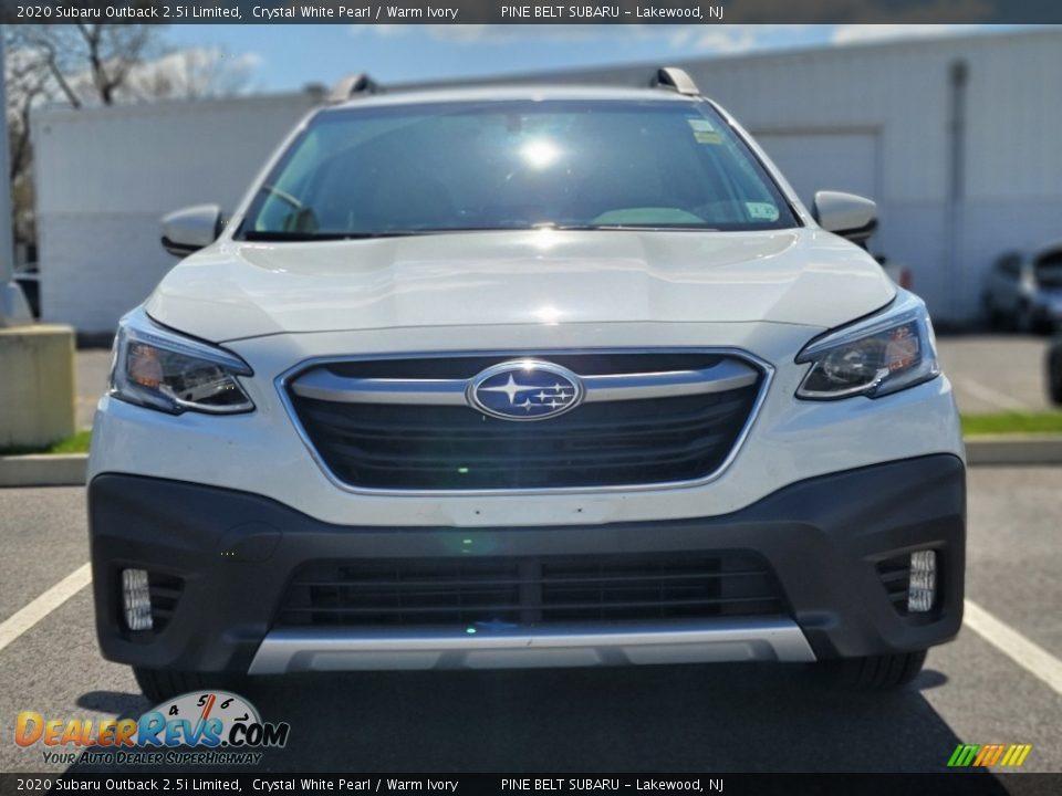 2020 Subaru Outback 2.5i Limited Crystal White Pearl / Warm Ivory Photo #2