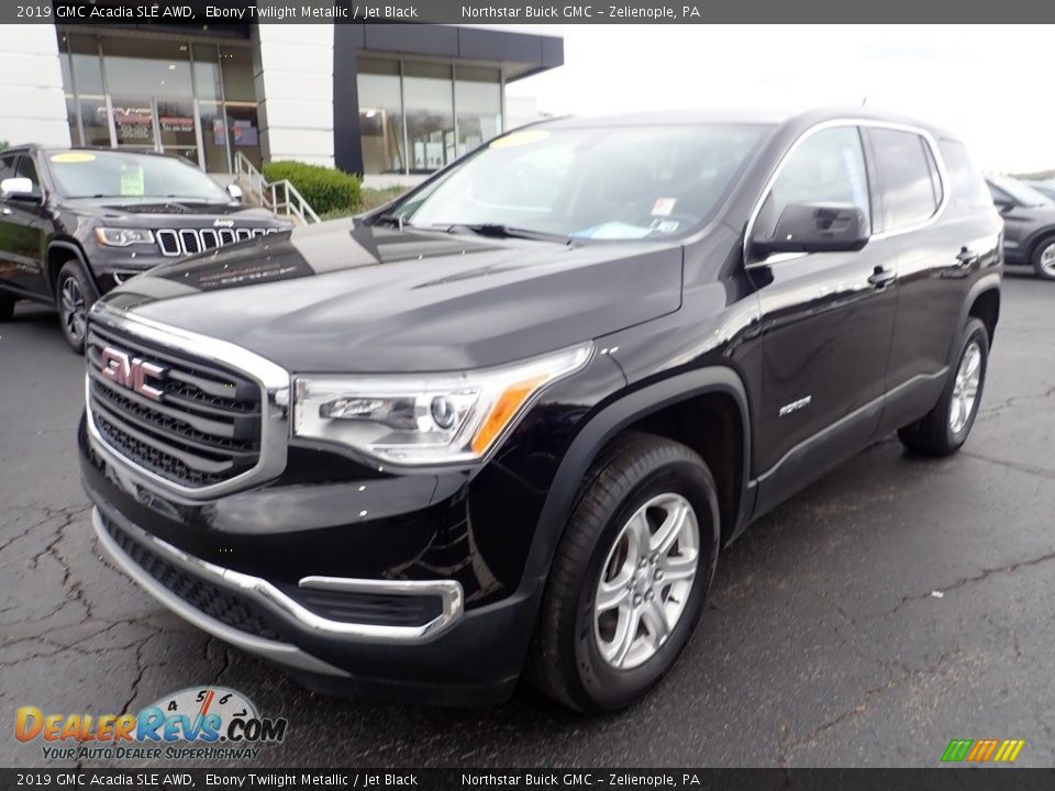 2019 GMC Acadia SLE AWD Ebony Twilight Metallic / Jet Black Photo #2