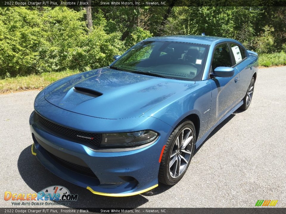 2022 Dodge Charger R/T Plus Frostbite / Black Photo #2