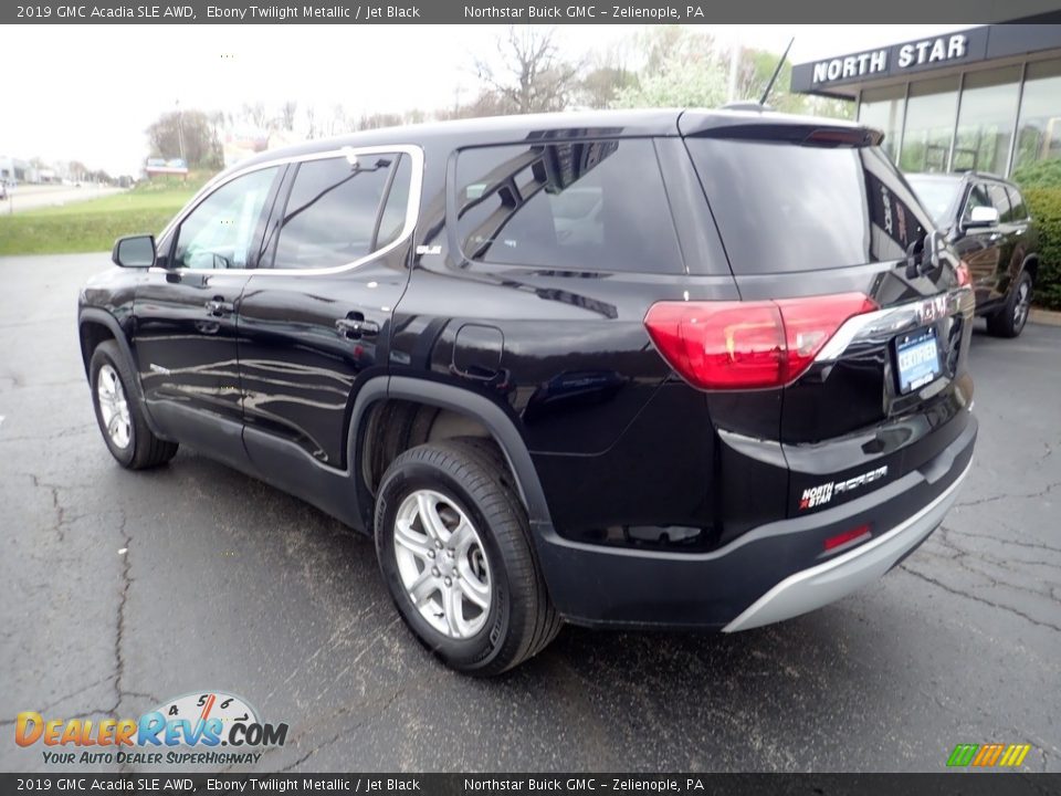 2019 GMC Acadia SLE AWD Ebony Twilight Metallic / Jet Black Photo #4