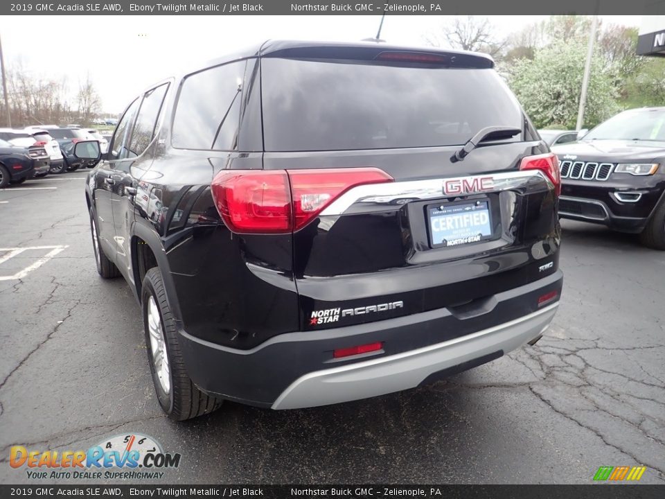 2019 GMC Acadia SLE AWD Ebony Twilight Metallic / Jet Black Photo #5