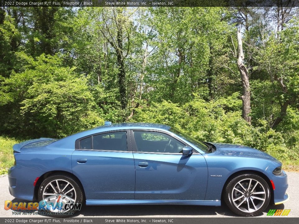 2022 Dodge Charger R/T Plus Frostbite / Black Photo #5