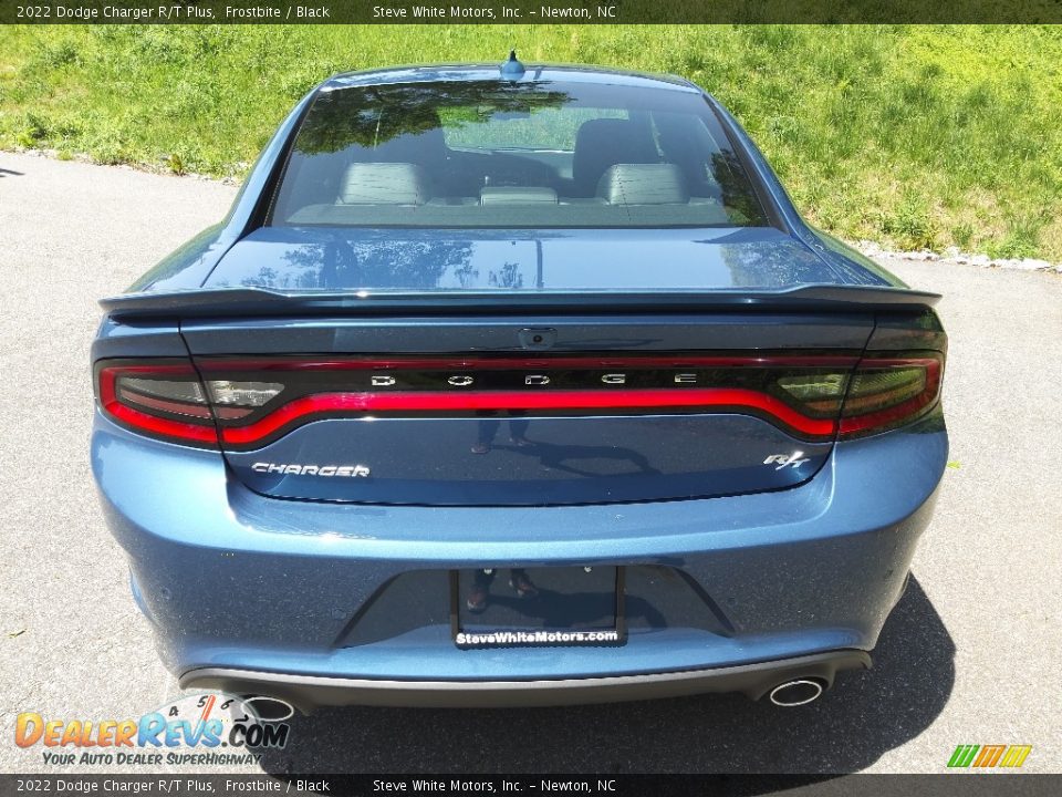 2022 Dodge Charger R/T Plus Frostbite / Black Photo #7