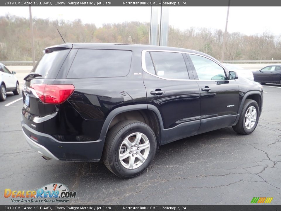 2019 GMC Acadia SLE AWD Ebony Twilight Metallic / Jet Black Photo #9