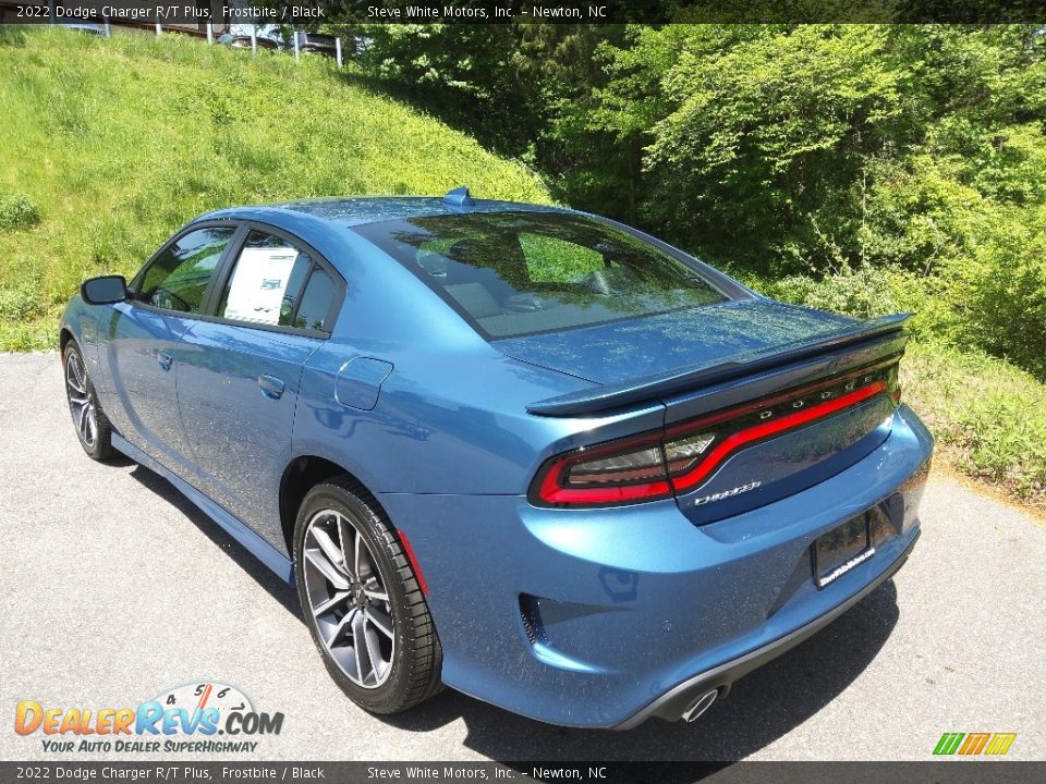 2022 Dodge Charger R/T Plus Frostbite / Black Photo #8