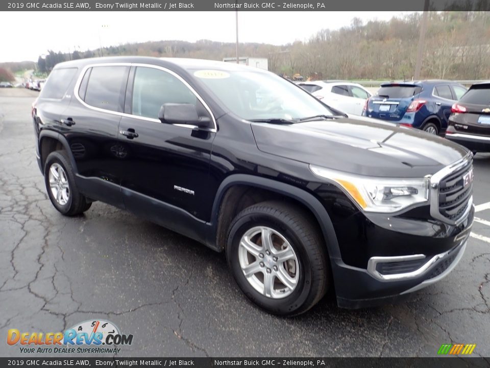 2019 GMC Acadia SLE AWD Ebony Twilight Metallic / Jet Black Photo #11