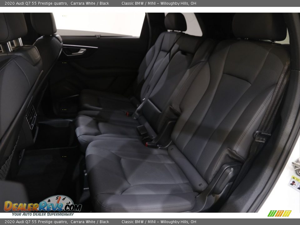 Rear Seat of 2020 Audi Q7 55 Prestige quattro Photo #18