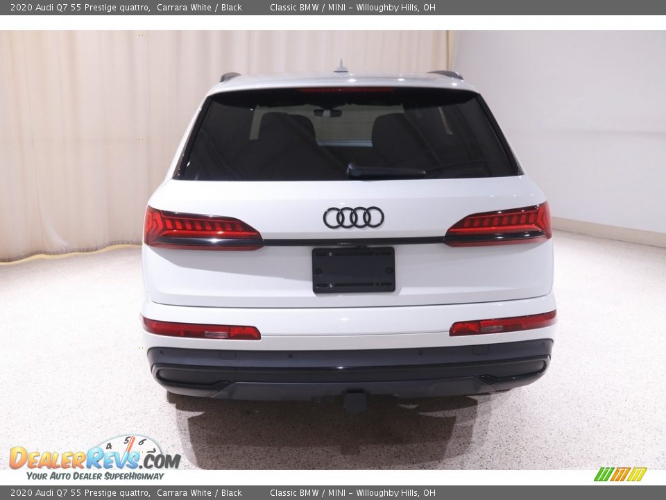 2020 Audi Q7 55 Prestige quattro Carrara White / Black Photo #20