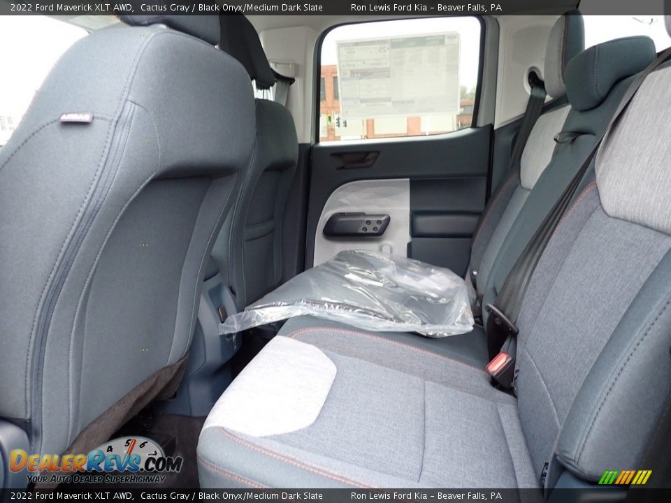 2022 Ford Maverick XLT AWD Cactus Gray / Black Onyx/Medium Dark Slate Photo #13