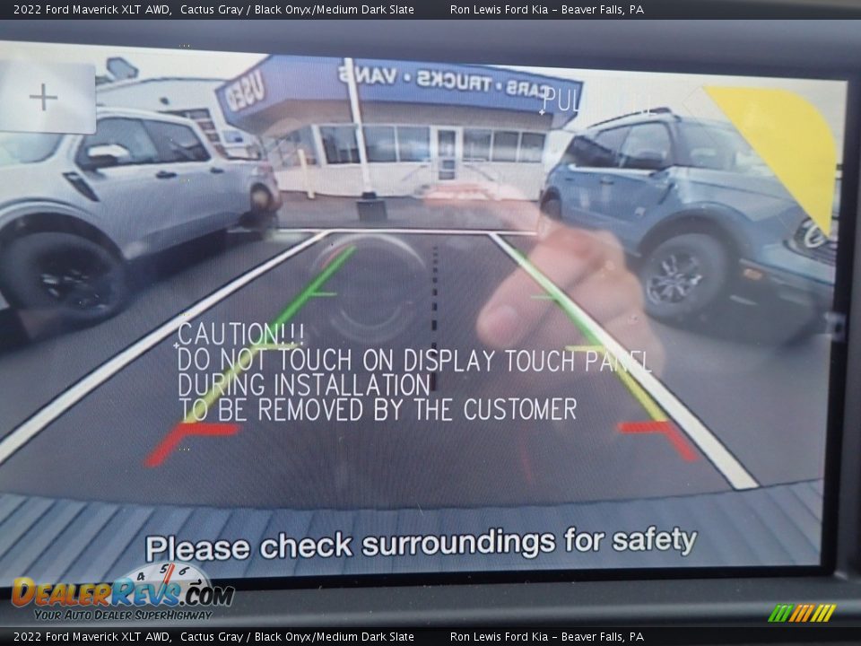 2022 Ford Maverick XLT AWD Cactus Gray / Black Onyx/Medium Dark Slate Photo #19