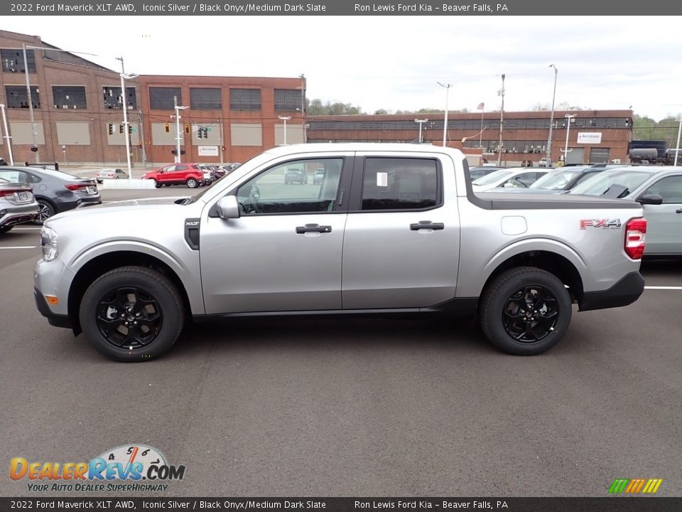 Iconic Silver 2022 Ford Maverick XLT AWD Photo #5