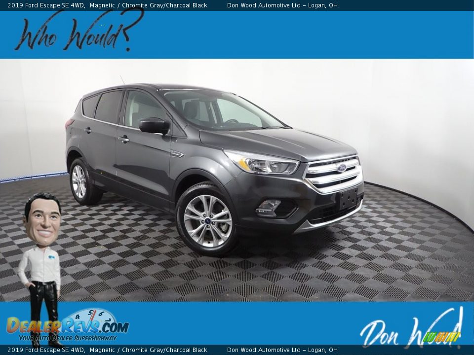 2019 Ford Escape SE 4WD Magnetic / Chromite Gray/Charcoal Black Photo #1