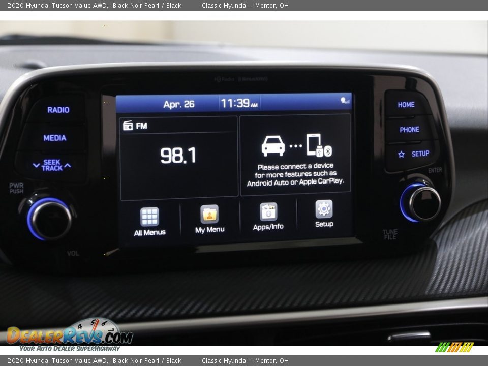 2020 Hyundai Tucson Value AWD Black Noir Pearl / Black Photo #10