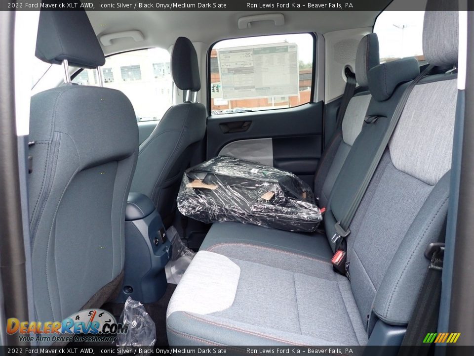 Rear Seat of 2022 Ford Maverick XLT AWD Photo #12