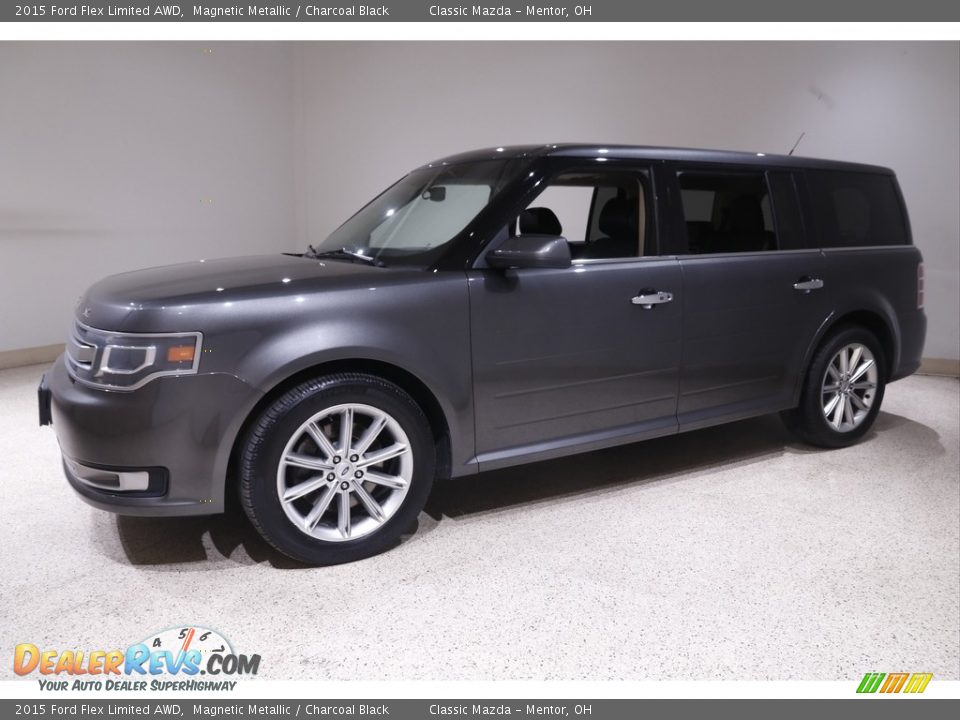 Magnetic Metallic 2015 Ford Flex Limited AWD Photo #3