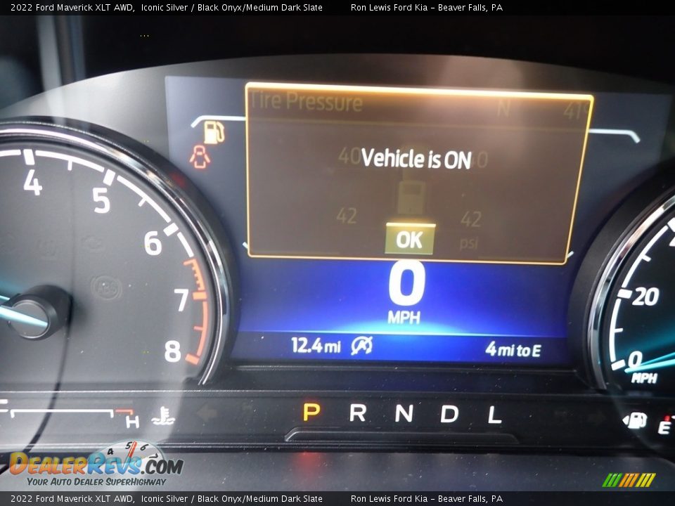 2022 Ford Maverick XLT AWD Iconic Silver / Black Onyx/Medium Dark Slate Photo #18