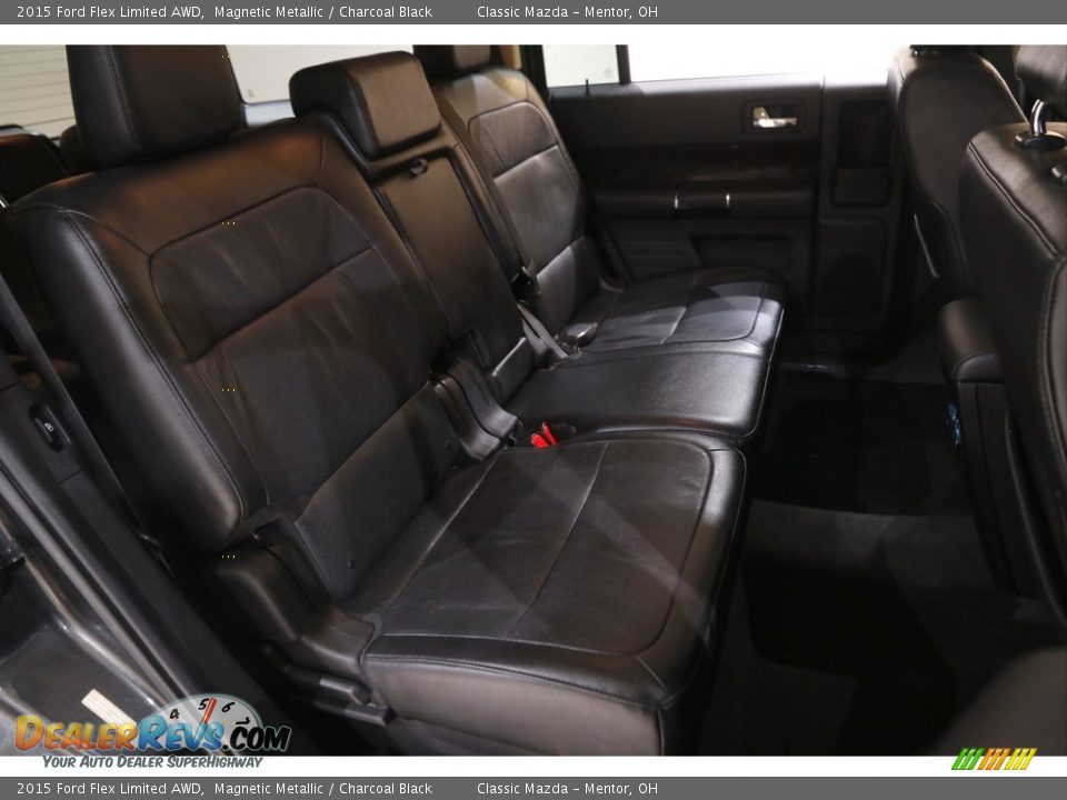 2015 Ford Flex Limited AWD Magnetic Metallic / Charcoal Black Photo #15