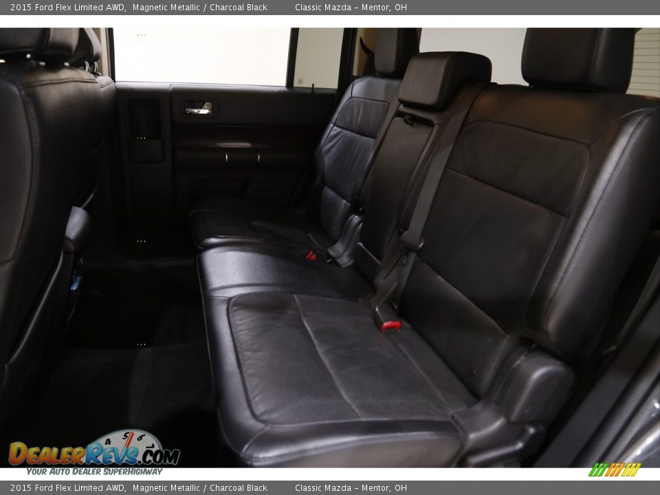 2015 Ford Flex Limited AWD Magnetic Metallic / Charcoal Black Photo #16