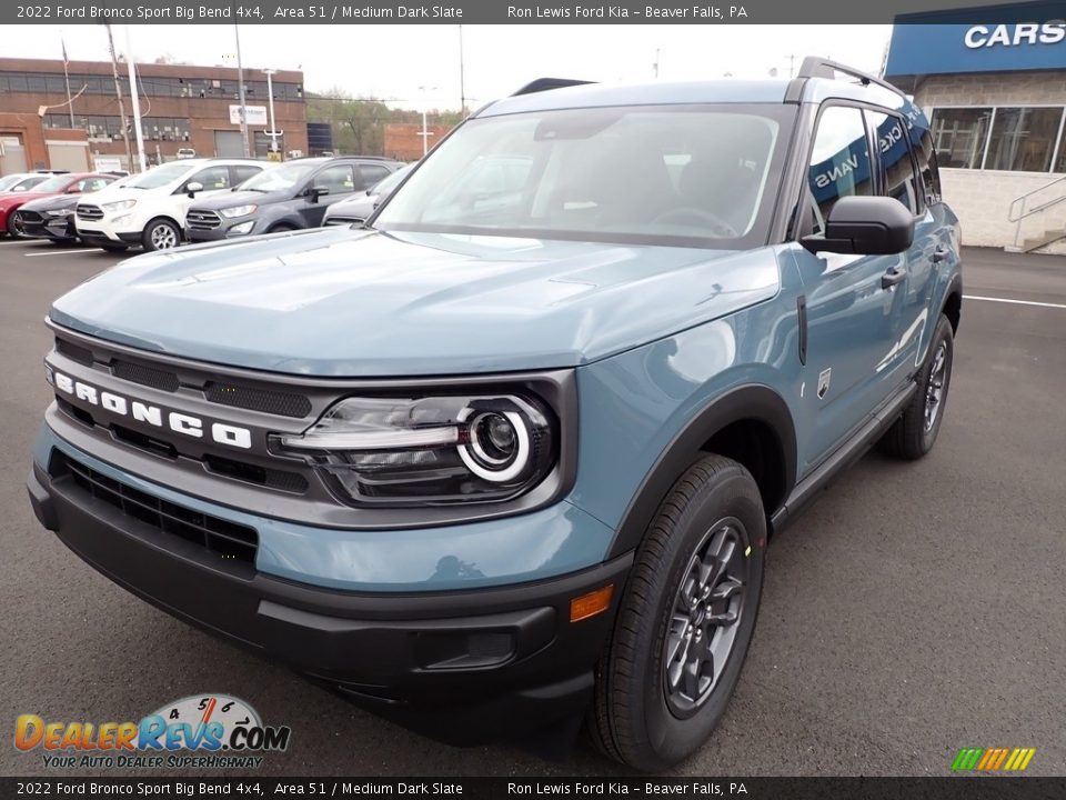 2022 Ford Bronco Sport Big Bend 4x4 Area 51 / Medium Dark Slate Photo #4