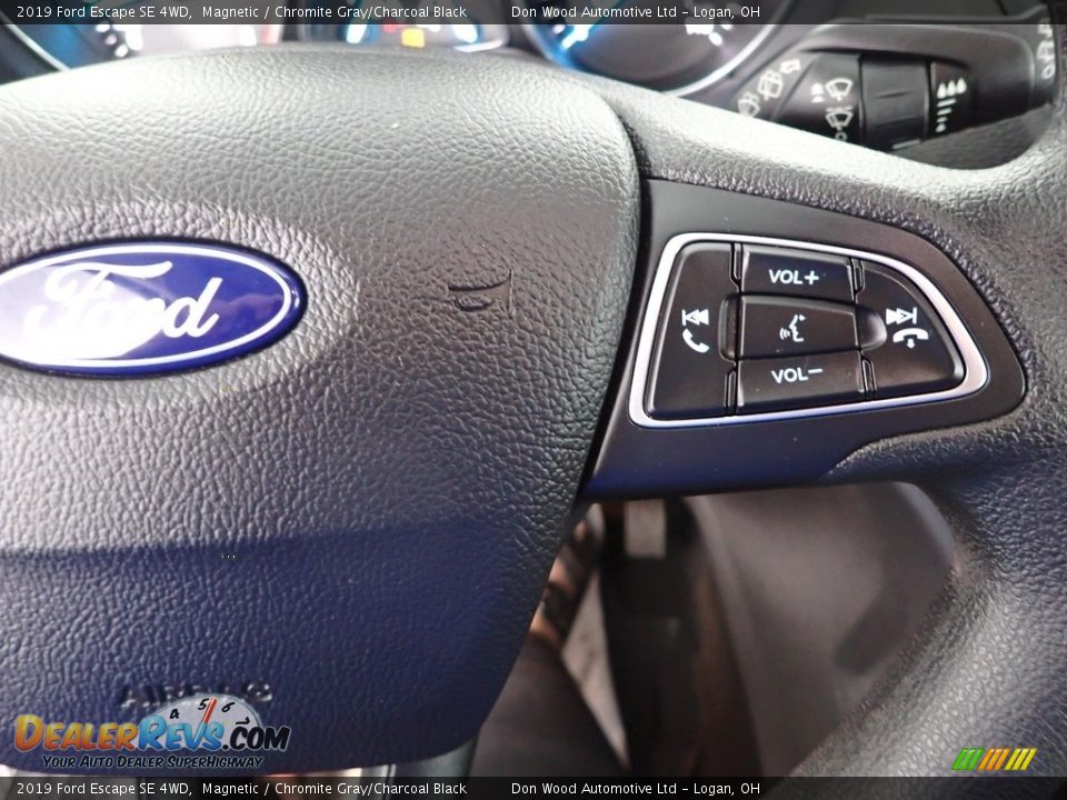 2019 Ford Escape SE 4WD Magnetic / Chromite Gray/Charcoal Black Photo #21