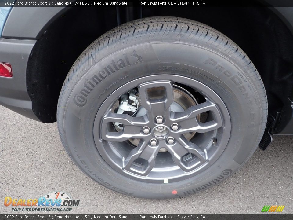 2022 Ford Bronco Sport Big Bend 4x4 Wheel Photo #9