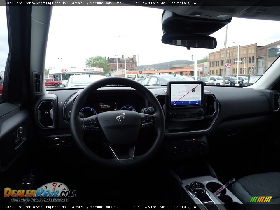 2022 Ford Bronco Sport Big Bend 4x4 Area 51 / Medium Dark Slate Photo #14