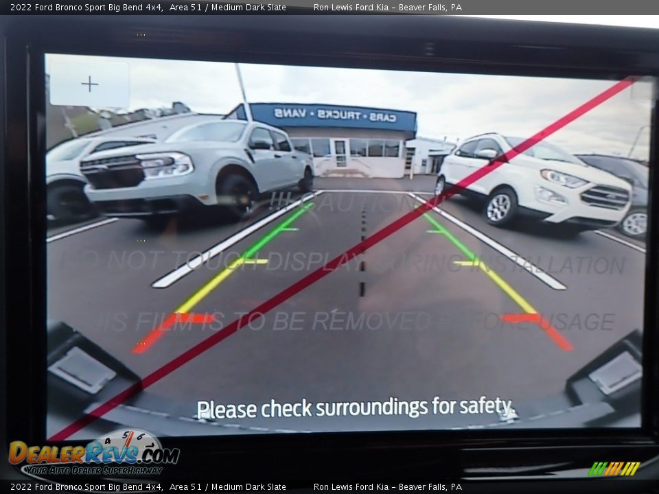 2022 Ford Bronco Sport Big Bend 4x4 Area 51 / Medium Dark Slate Photo #18