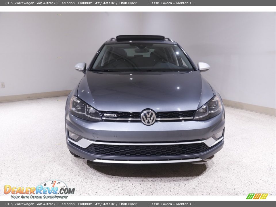 2019 Volkswagen Golf Alltrack SE 4Motion Platinum Gray Metallic / Titan Black Photo #2