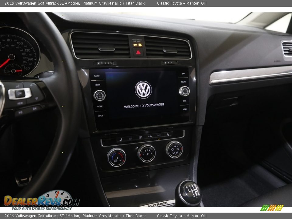 2019 Volkswagen Golf Alltrack SE 4Motion Platinum Gray Metallic / Titan Black Photo #9