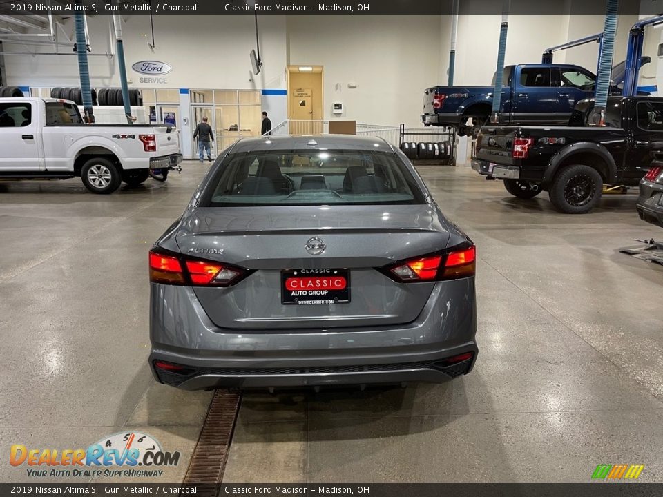 2019 Nissan Altima S Gun Metallic / Charcoal Photo #6