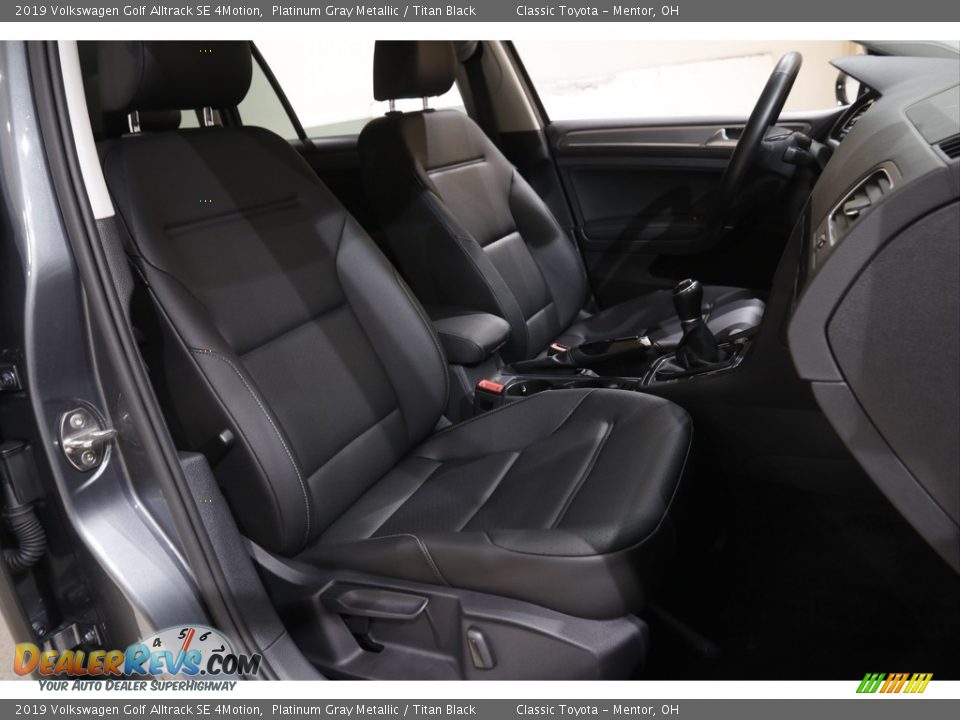 2019 Volkswagen Golf Alltrack SE 4Motion Platinum Gray Metallic / Titan Black Photo #15
