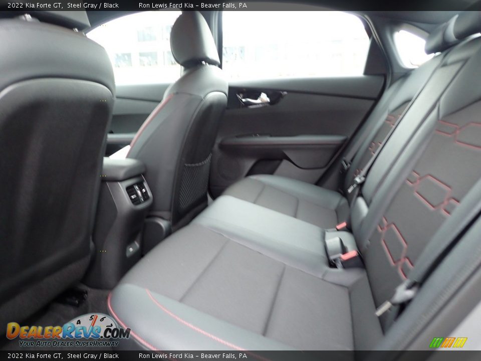 2022 Kia Forte GT Steel Gray / Black Photo #12