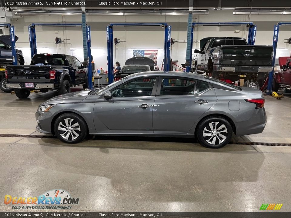 2019 Nissan Altima S Gun Metallic / Charcoal Photo #8