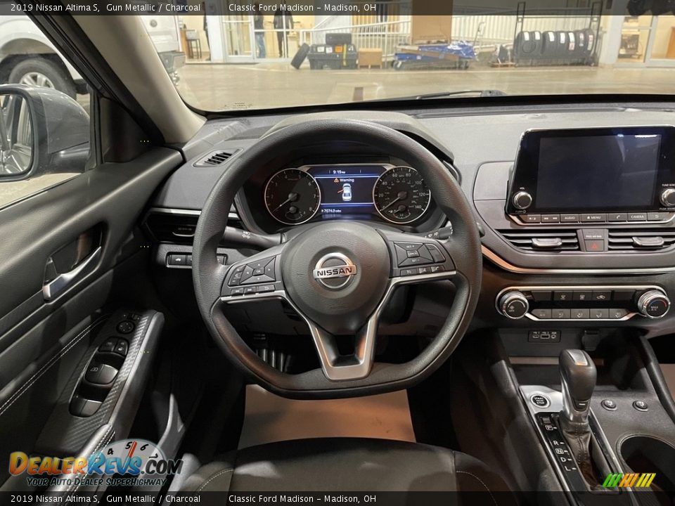 2019 Nissan Altima S Gun Metallic / Charcoal Photo #9