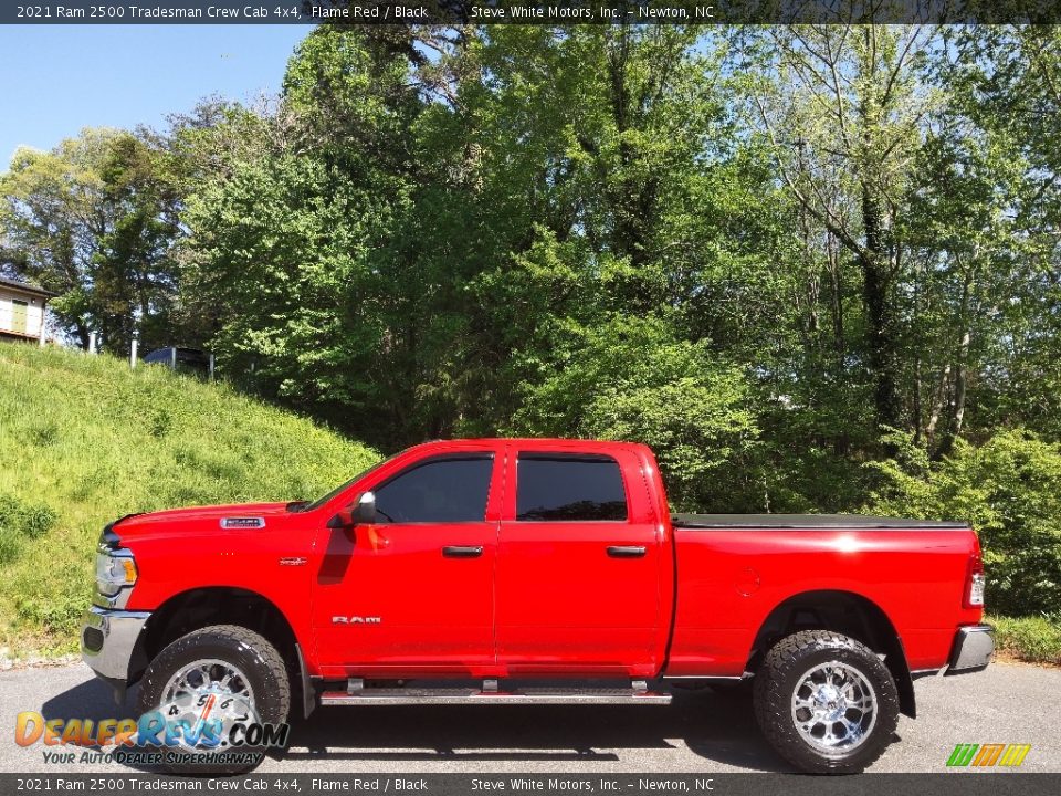 2021 Ram 2500 Tradesman Crew Cab 4x4 Flame Red / Black Photo #1