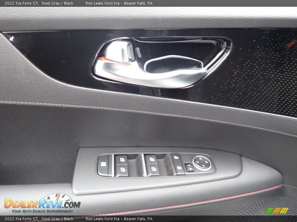2022 Kia Forte GT Steel Gray / Black Photo #14